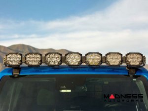 Ford Bronco Light Bar Mount - Roof Mount - Morimoto - Brackets Only Ford Bronco Light Bar Mount - Roof Mount - Morimoto - Brackets Only